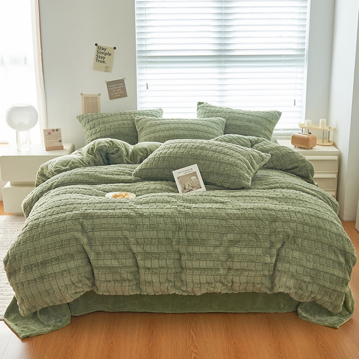 91家纺网 家纺一手货源 找家纺 （总）耐思家纺 2025 新款A类母婴级兔毛绒单枕套