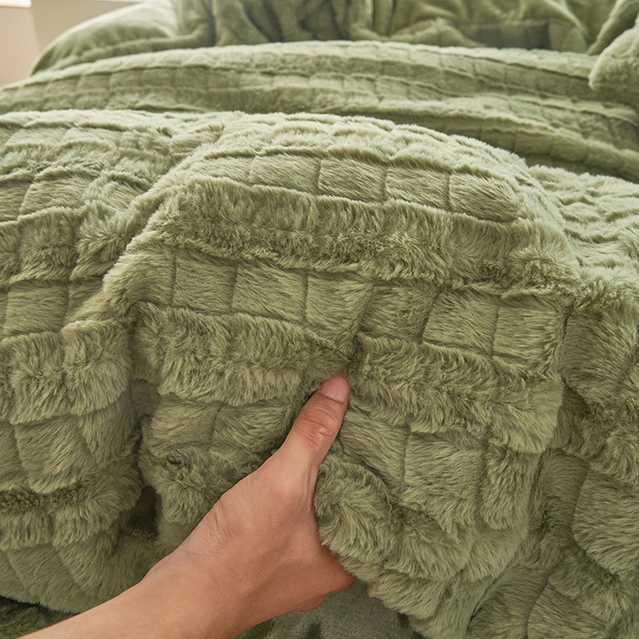 91家纺网 家纺一手货源 找家纺 （总）耐思家纺 2025 新款A类母婴级兔毛绒单枕套