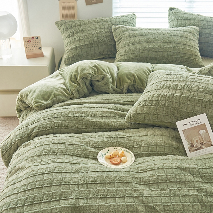 91家纺网 家纺一手货源 找家纺 （总）耐思家纺 2025 新款A类母婴级兔毛绒单枕套