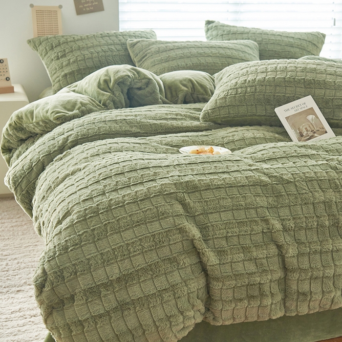 91家纺网 家纺一手货源 找家纺 （总）耐思家纺 2025 新款A类母婴级兔毛绒单枕套