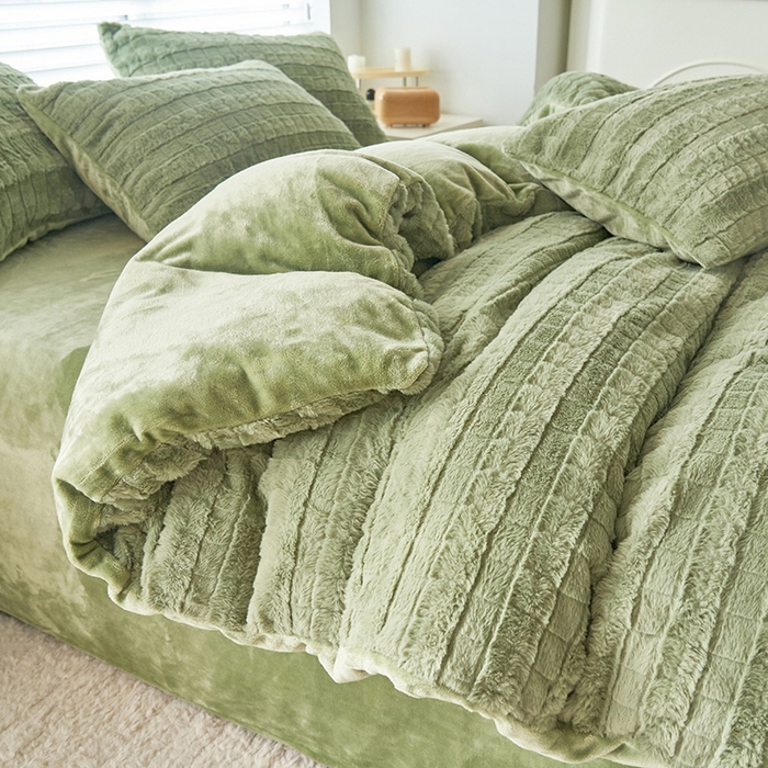 91家纺网 家纺一手货源 找家纺 （总）耐思家纺 2025 新款A类母婴级兔毛绒单枕套