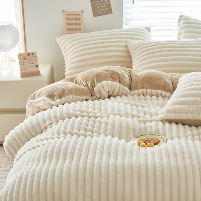 91家纺网 家纺一手货源 找家纺 （总）耐思家纺 2024新款A类母婴级兔毛绒单被套