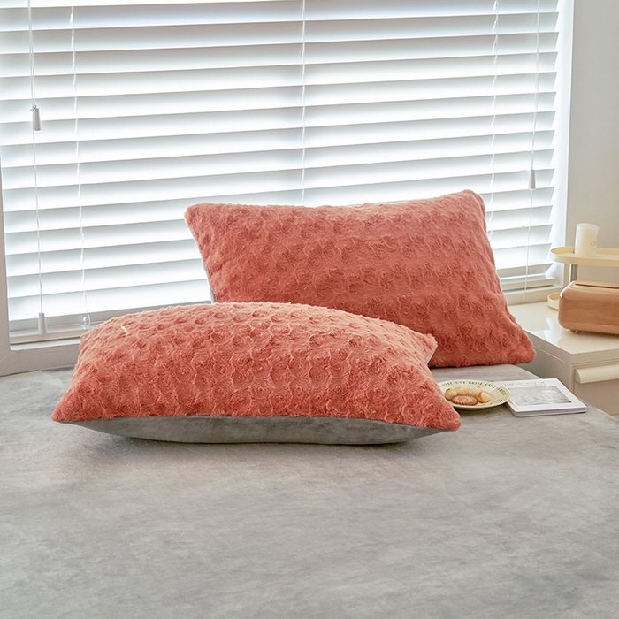 91家纺网 家纺一手货源 找家纺 （总）耐思家纺 2025 新款A类母婴级兔毛绒单枕套