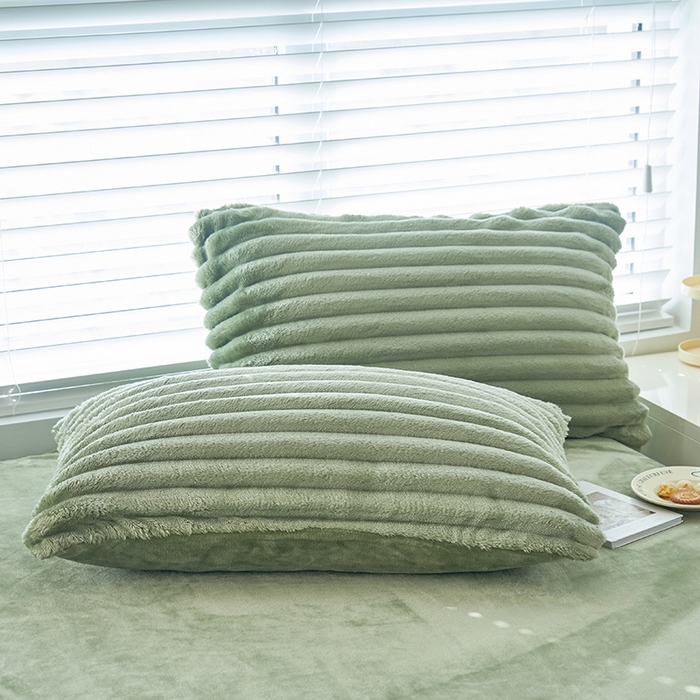 91家纺网 家纺一手货源 找家纺 （总）耐思家纺 2025 新款A类母婴级兔毛绒单枕套