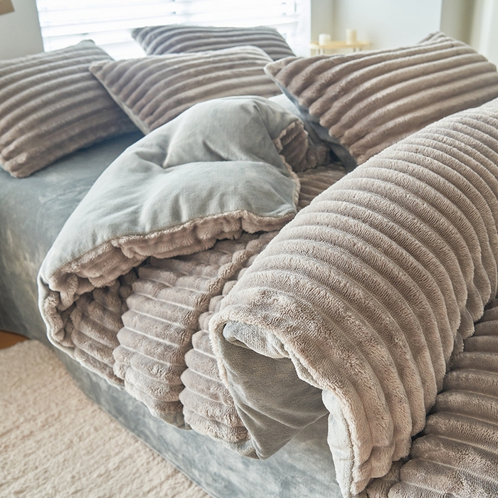 91家纺网 家纺一手货源 找家纺 （总）耐思家纺 2024新款A类母婴级兔毛绒单被套