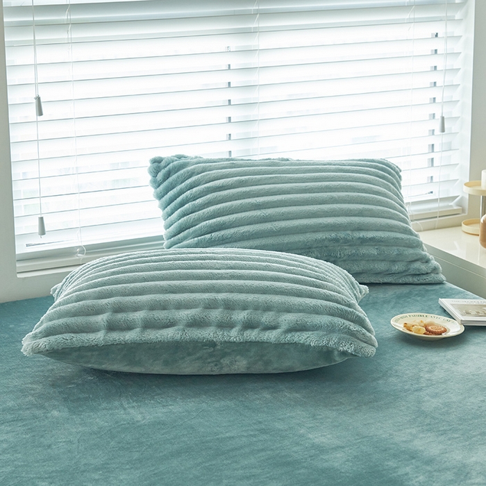 91家纺网 家纺一手货源 找家纺 （总）耐思家纺 2025 新款A类母婴级兔毛绒单枕套