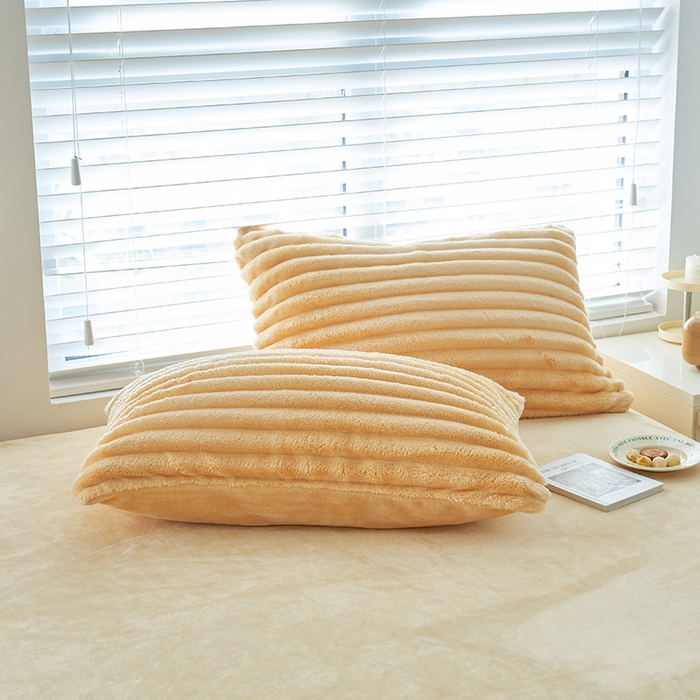 91家纺网 家纺一手货源 找家纺 （总）耐思家纺 2025 新款A类母婴级兔毛绒单枕套