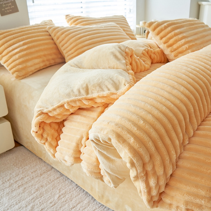 91家纺网 家纺一手货源 找家纺 （总）耐思家纺 2024新款A类母婴级兔毛绒单被套