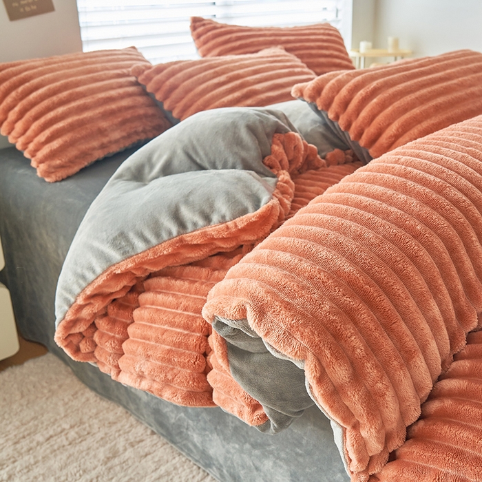 91家纺网 家纺一手货源 找家纺 （总）耐思家纺 2024新款A类母婴级兔毛绒单被套