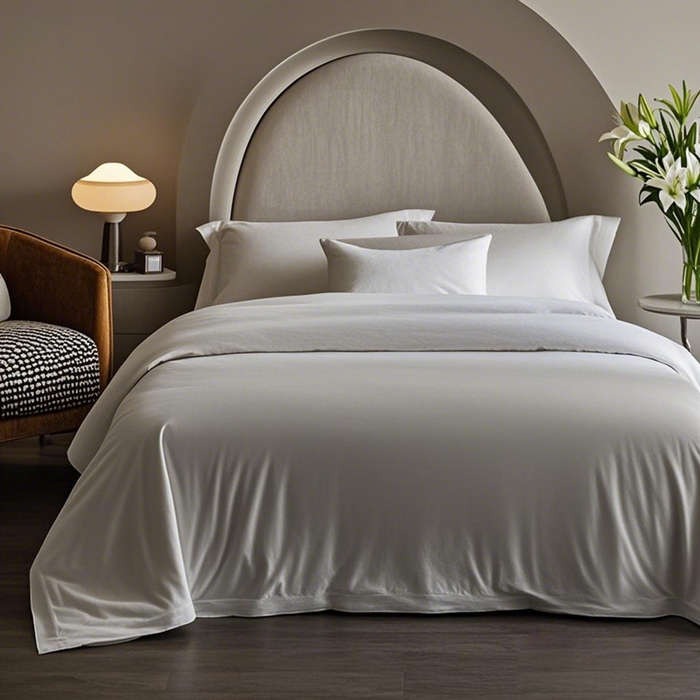 91家纺网 家纺一手货源 找家纺 （总）宜眠家纺 2025酒店四件套全棉13372酒店布草高端新款40支五星级酒店宾馆四件套