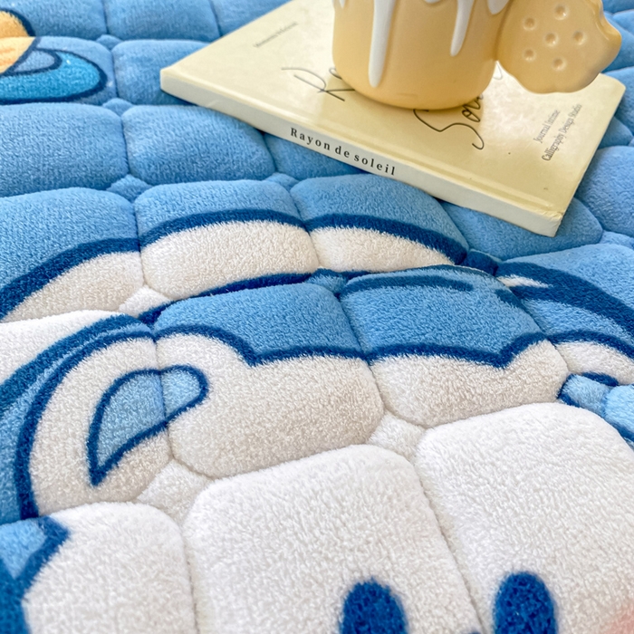 91家纺网 家纺一手货源 找家纺 （总）耐思家纺 2024新款柔软A类加厚保暖牛奶绒床褥