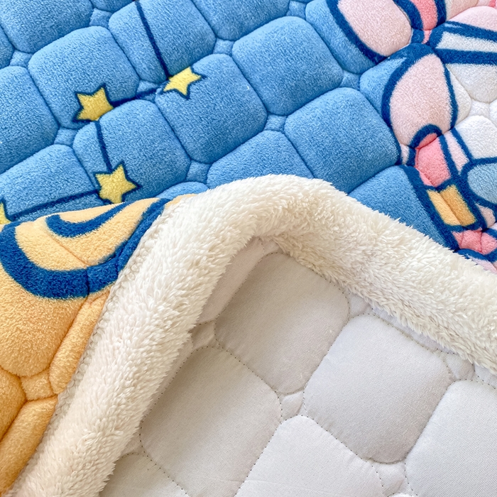 91家纺网 家纺一手货源 找家纺 （总）耐思家纺 2024新款柔软A类加厚保暖牛奶绒床褥