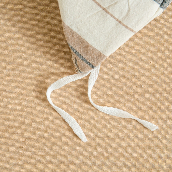 91家纺网 家纺一手货源 找家纺 优米家纺 2025新款色织全棉纯棉40支水洗四件套及床单系列-四件套 古烟咖