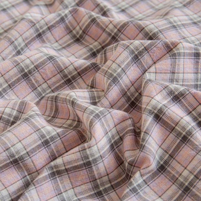 91家纺网 家纺一手货源 找家纺 优米家纺 2025新款色织全棉纯棉40支水洗四件套及床单系列-四件套 星空紫