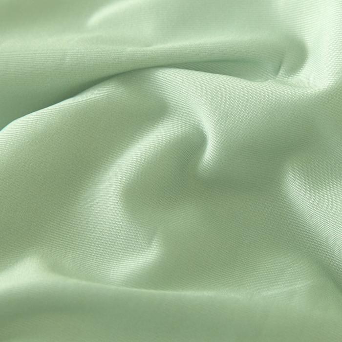 91家纺网 家纺一手货源 找家纺 欧邦 2025春夏新款PE凉感冰豆豆床笠款夏被夏凉被空调被四件套 桃心-绿