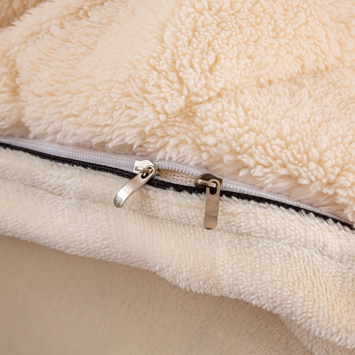 91家纺网 家纺一手货源 找家纺 （总）耐思家纺 2024新款加厚提花兔绒套件单品-单被套