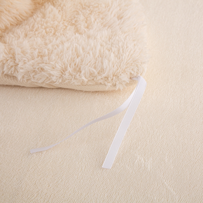 91家纺网 家纺一手货源 找家纺 （总）耐思家纺 2024新款加厚提花兔绒套件单品-单被套