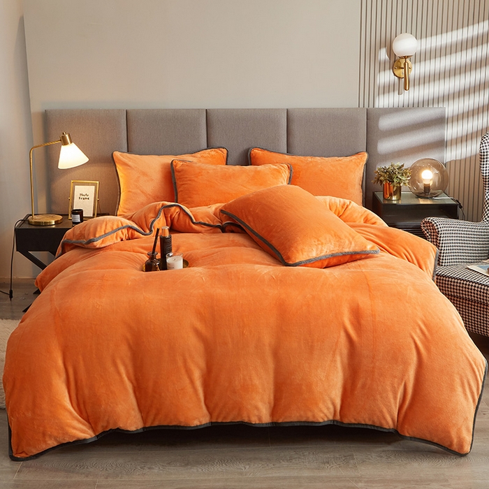 91家纺网 家纺一手货源 找家纺 （总）耐思家纺 2024新款加厚牛奶绒系列-四件套