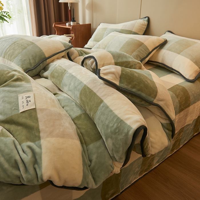 91家纺网 家纺一手货源 找家纺 （总）耐思家纺 2024新款加厚牛奶绒系列-单被套