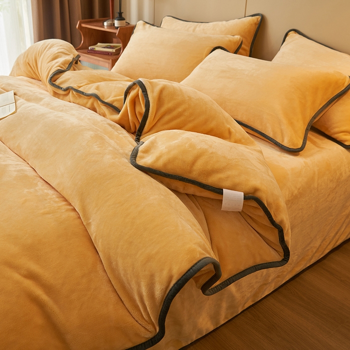 91家纺网 家纺一手货源 找家纺 （总）耐思家纺 2024新款加厚牛奶绒系列-单被套