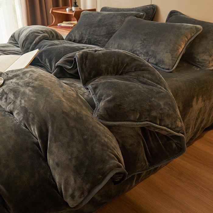 91家纺网 家纺一手货源 找家纺 （总）耐思家纺 2024新款加厚牛奶绒系列-单被套