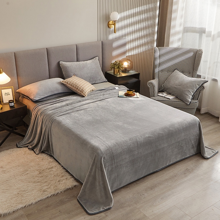 91家纺网 家纺一手货源 找家纺 （总）耐思家纺 2024新款加厚牛奶绒系列-单床单