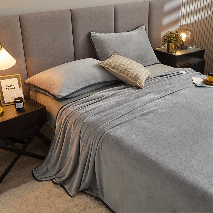 91家纺网 家纺一手货源 找家纺 （总）耐思家纺 2024新款加厚牛奶绒系列-单床单