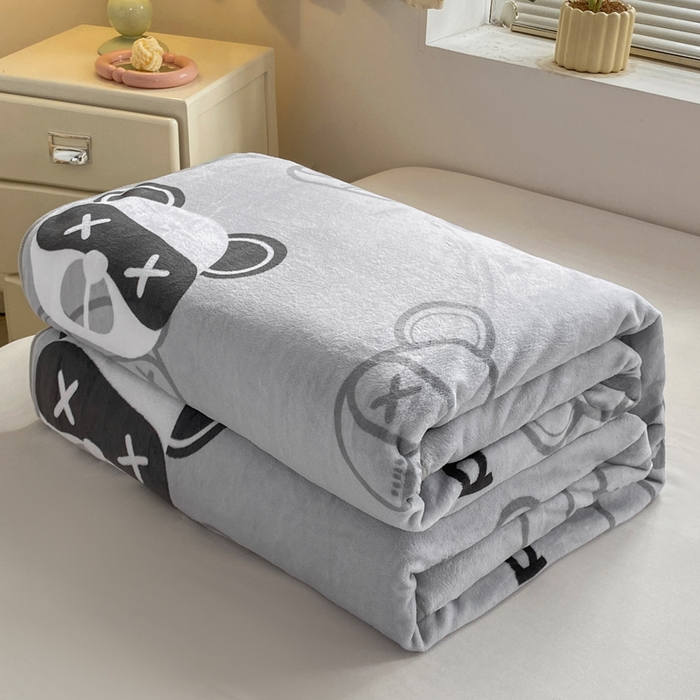 91家纺网 家纺一手货源 找家纺 （总）耐思家纺 2024新款加厚牛奶绒系列-单床单