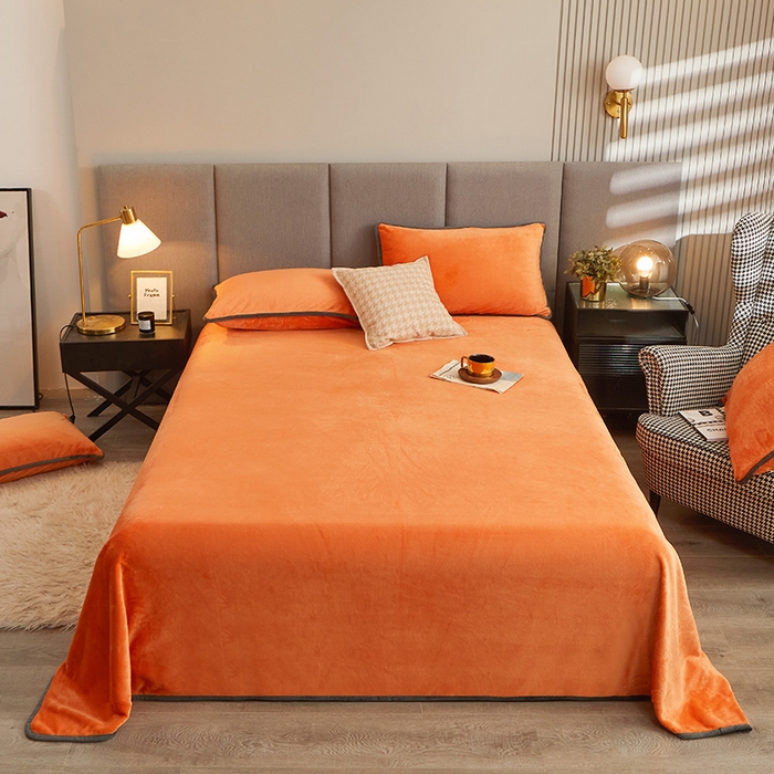 91家纺网 家纺一手货源 找家纺 （总）耐思家纺 2024新款加厚牛奶绒系列-单床单