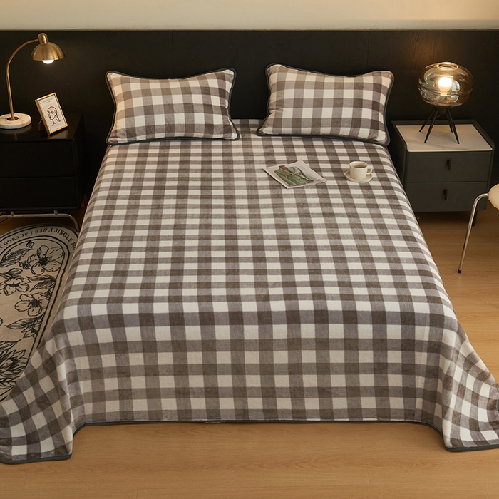 91家纺网 家纺一手货源 找家纺 （总）耐思家纺 2024新款加厚牛奶绒系列-单床单