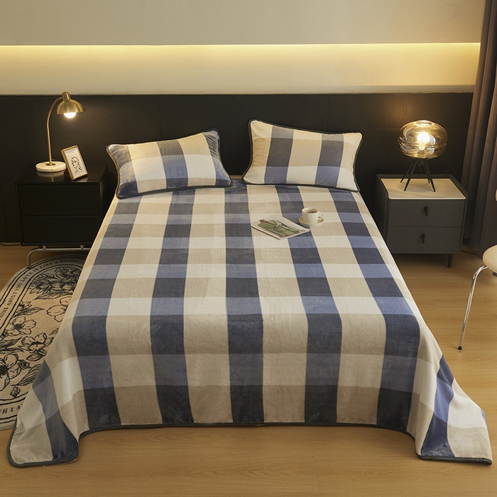 91家纺网 家纺一手货源 找家纺 （总）耐思家纺 2024新款加厚牛奶绒系列-单床单