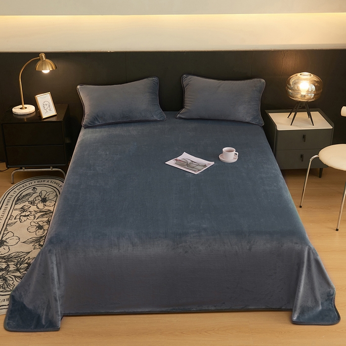 91家纺网 家纺一手货源 找家纺 （总）耐思家纺 2024新款加厚牛奶绒系列-单床单