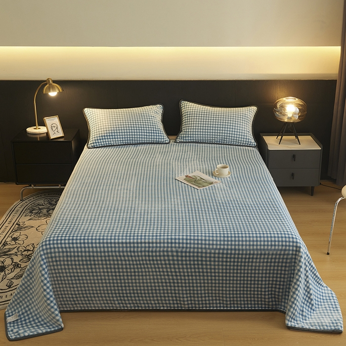 91家纺网 家纺一手货源 找家纺 （总）耐思家纺 2024新款加厚牛奶绒系列-单床单