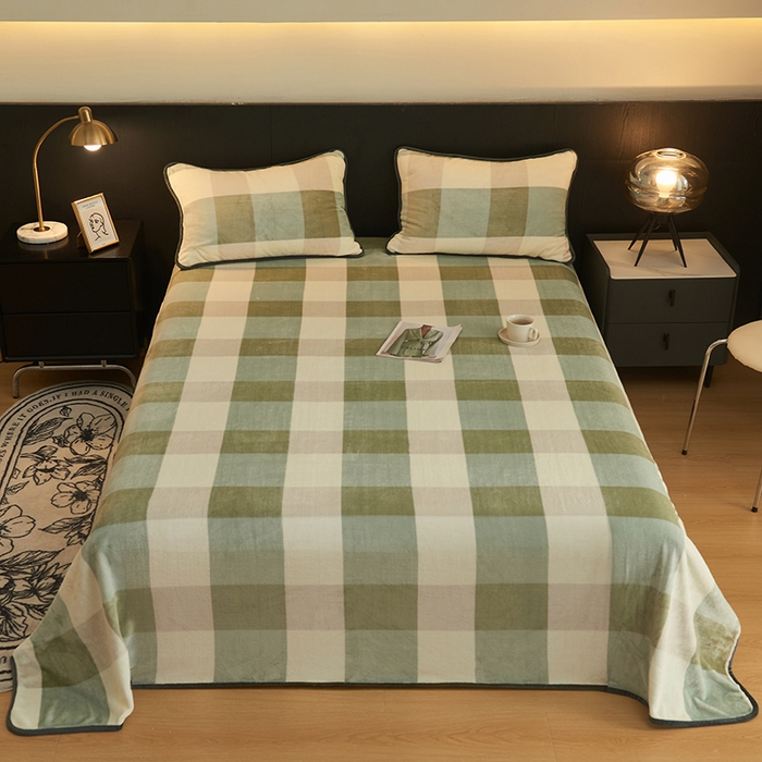 91家纺网 家纺一手货源 找家纺 （总）耐思家纺 2024新款加厚牛奶绒系列-单床单