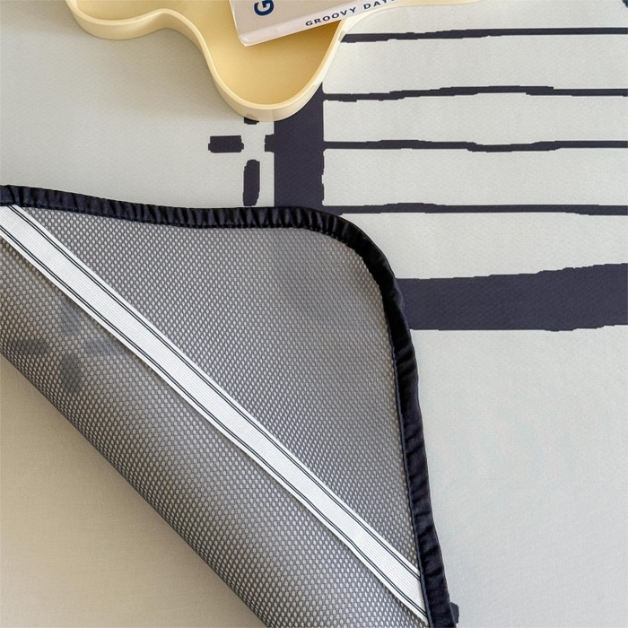 91家纺网 家纺一手货源 找家纺 顾里家纺 2025春夏新款Chic风冰感纤维软席凉席席子 滑板猫