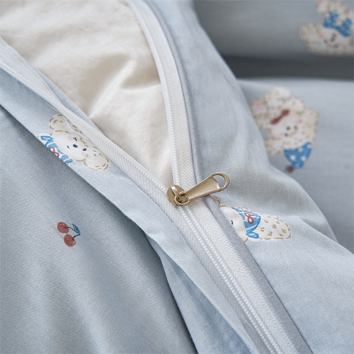 91家纺网 家纺一手货源 找家纺 （总）洽想家 2025新款里外夹棉新疆棉花水洗床盖A1系列