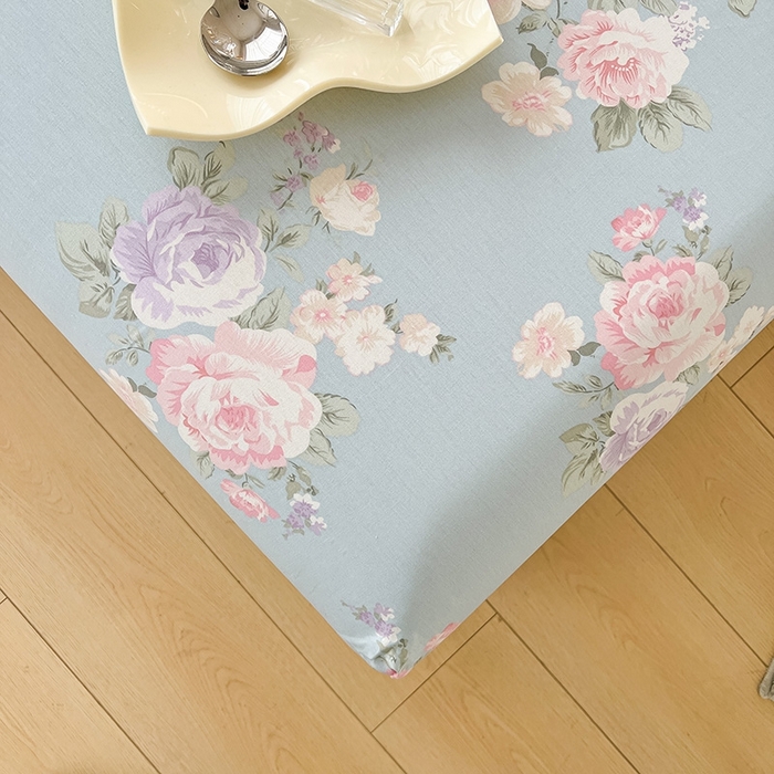 91家纺网 家纺一手货源 找家纺 名优家纺 2025新款全棉纯棉13070韩版小清新系列床笠单件--单床笠 梦柔 兰