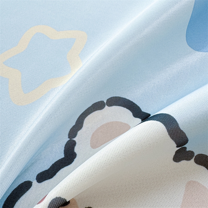 91家纺网 家纺一手货源 找家纺 康纳利 2025新款碳光冰丝席床裙款凉席软凉席 复合冰丝床裙款-幸运熊