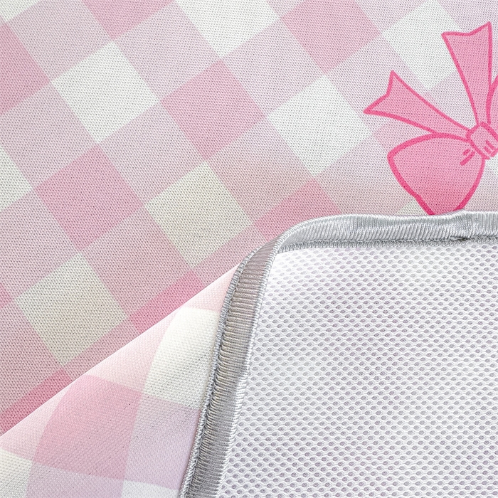 91家纺网 家纺一手货源 找家纺 康纳利 2025新款碳光冰丝席床裙款凉席软凉席 复合冰丝床裙款-心语