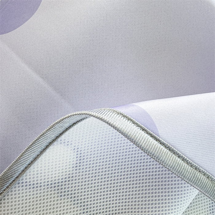 91家纺网 家纺一手货源 找家纺 康纳利 2025新款碳光冰丝席床裙款凉席软凉席 复合冰丝床裙款-波点狗