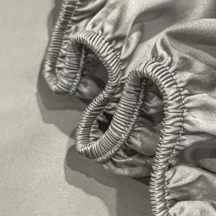 91家纺网 家纺一手货源 找家纺 ab家纺 2025新款莱赛尔单床笠 古铜棕