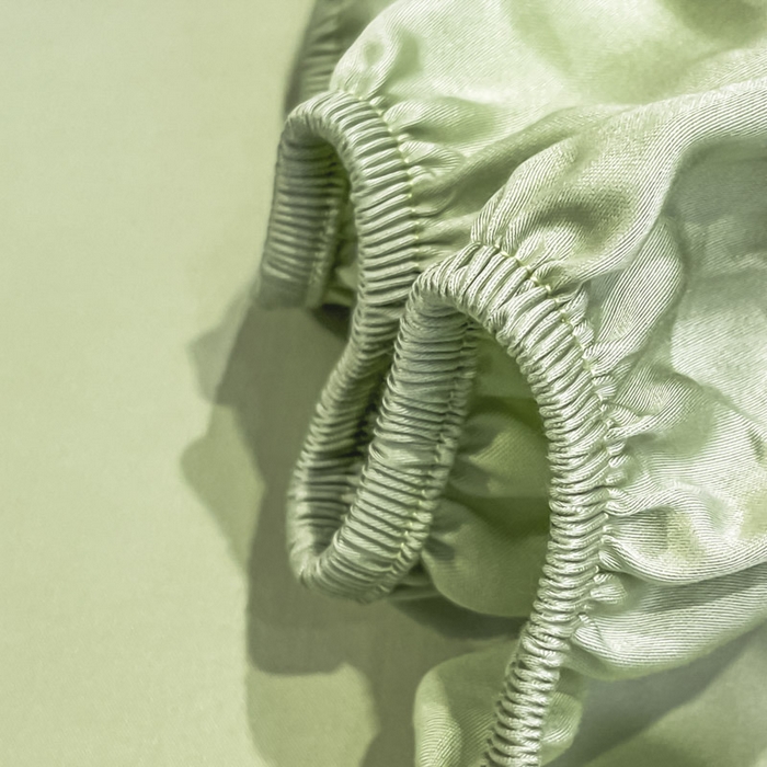 91家纺网 家纺一手货源 找家纺 ab家纺 2025新款莱赛尔单床笠 梨花黄