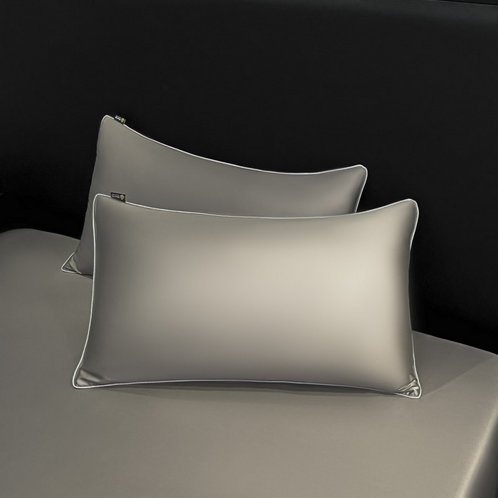 91家纺网 家纺一手货源 找家纺 ab家纺 2025新款莱赛尔单床笠 古铜棕