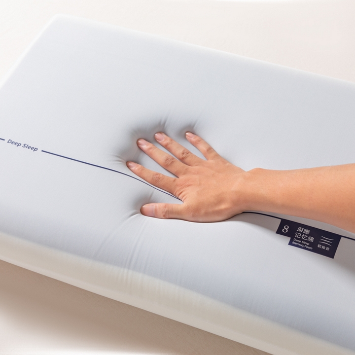 91家纺网 家纺一手货源 找家纺 （总）梵希良品家纺 2025新款第2代-双芯深睡记忆棉枕Pro酒店记忆棉枕芯最新款双拼枕头