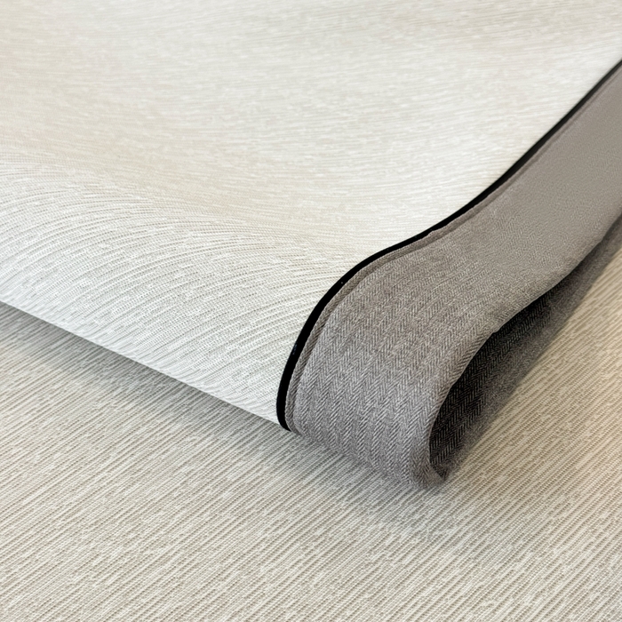 91家纺网 家纺一手货源 找家纺 九花鹿 2025新款凉感肌理纹冰丝席-床席款 肌理纹(米灰）