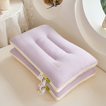 91家纺网 家纺一手货源 找家纺 （总）幸运草 2025新款轻奢立体亲肤枕头 成人家用护颈椎助眠枕芯