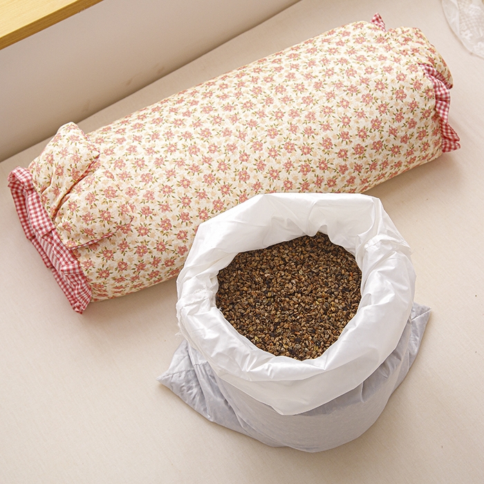 91家纺网 家纺一手货源 找家纺 织布人 2025新款荞麦枕直播爆款全棉双层纱兔子枕全荞麦壳枕头夏季透气枕 全棉兔子枕-月落玉