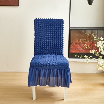 飞翔家纺床上用品有限公司 2025新款泡泡纱椅套 蓝色