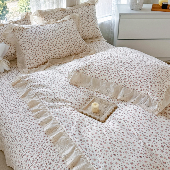 91家纺网 家纺一手货源 找家纺 添越家纺2025新款纯棉砂洗床盖三件套四件套系列时光恋人