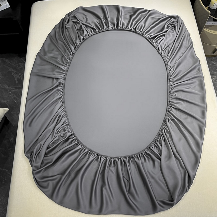 91家纺网 家纺一手货源 找家纺 ab家纺 2025新款莱赛尔单床笠 摩登灰